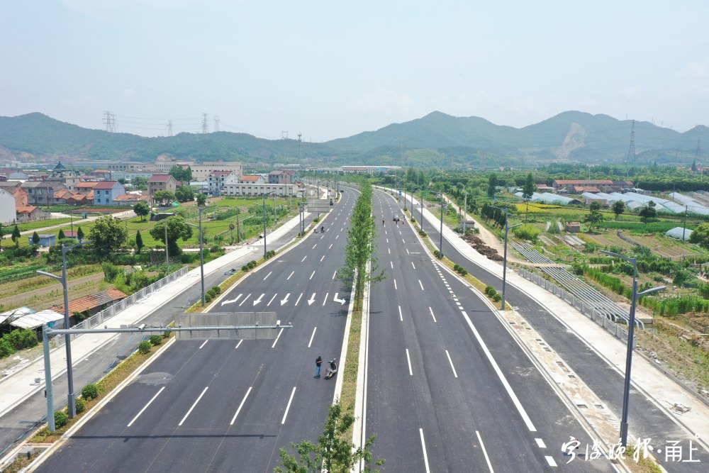 北侖黄山路西延伸（小家江路～富春江路）が正式に開通