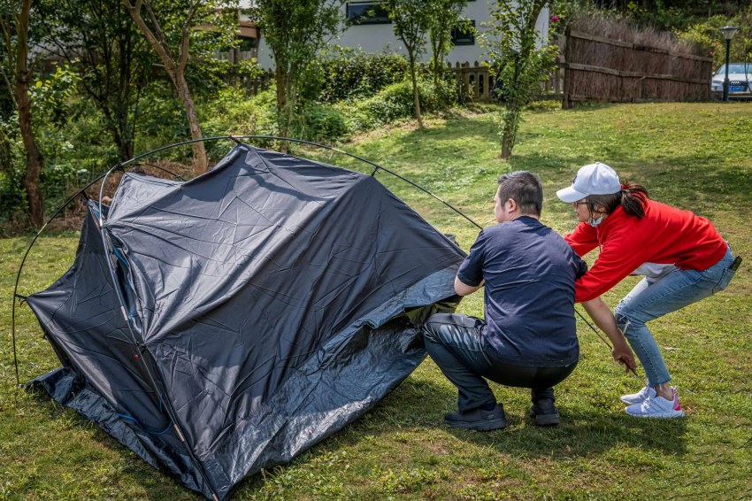屋外テントを張るスキルとは？