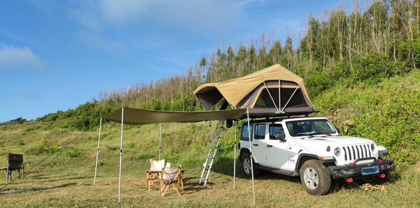 車のルーフテントは実用的ですか?