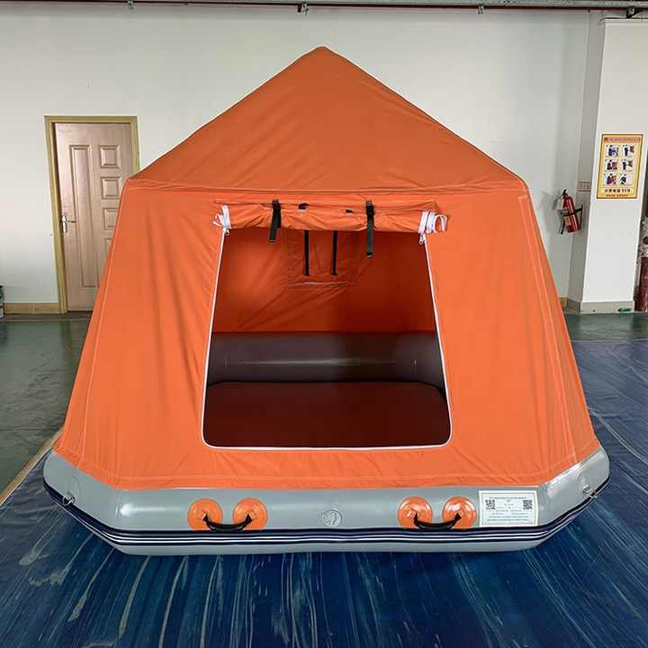 キャンプインフレータブルフローティングテント