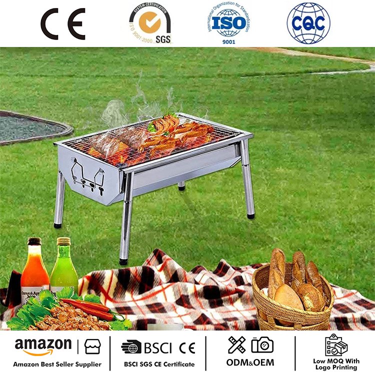 ポータブルBBQグリル 小型キャンプグリル
